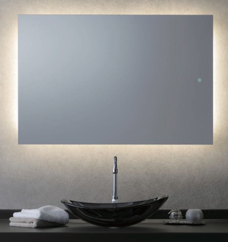 LED照明付きミラー