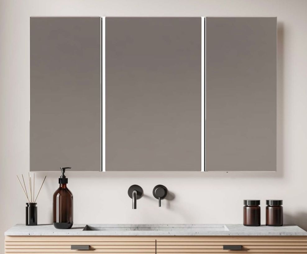 LED照明付きミラー